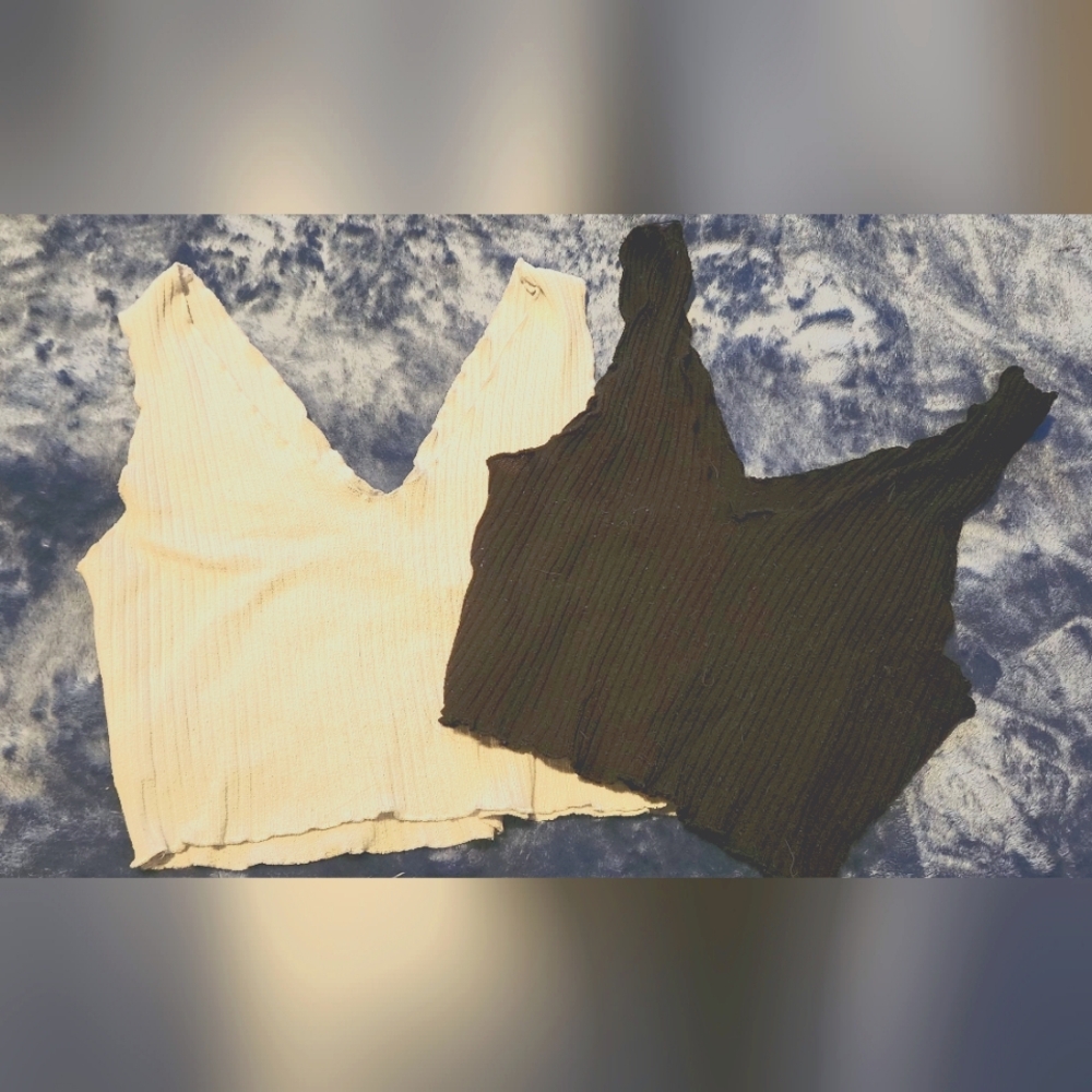 2 crop tank tops!